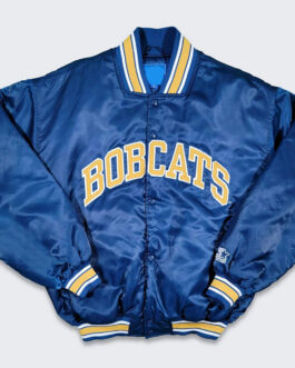 90’s Montana State Bobcats Blue Jacket