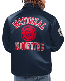 Montreal Alouettes Option Route Navy Coaches Jacket