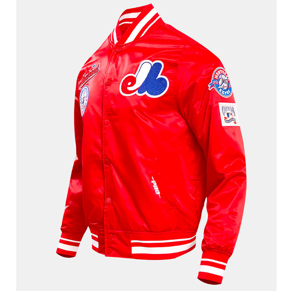 Montreal Expos Retro Classic Rib Jacket - Image 6