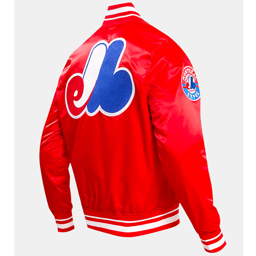 Montreal Expos Retro Classic Rib Jacket - Image 8