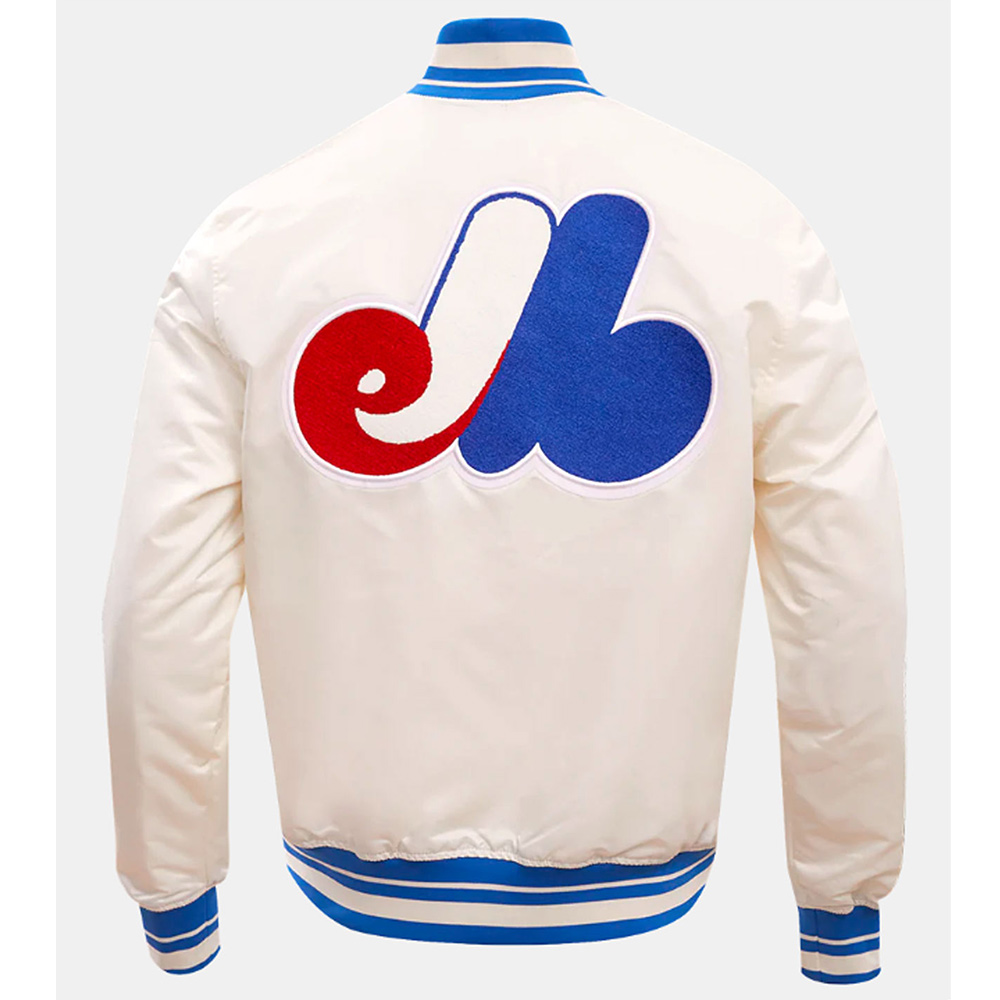 Montreal Expos Retro Classic Rib Jacket - Image 3