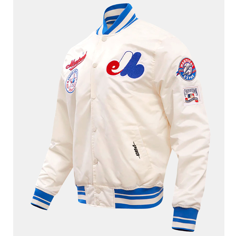 Montreal Expos Retro Classic Rib Jacket - Image 5