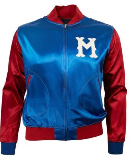 Montreal Royals Color Block Red and Blue Jacket