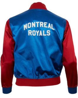 Montreal Royals Color Block Red and Blue Jacket