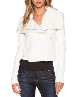 CSI Season 15 Elisabeth Harnois Leather Jacket