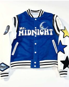 Mr. Midnight Under The Moon Varsity Jacket