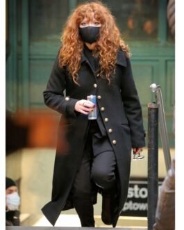 Russian Doll Season 02 Natasha Lyonne Black Wool Coat