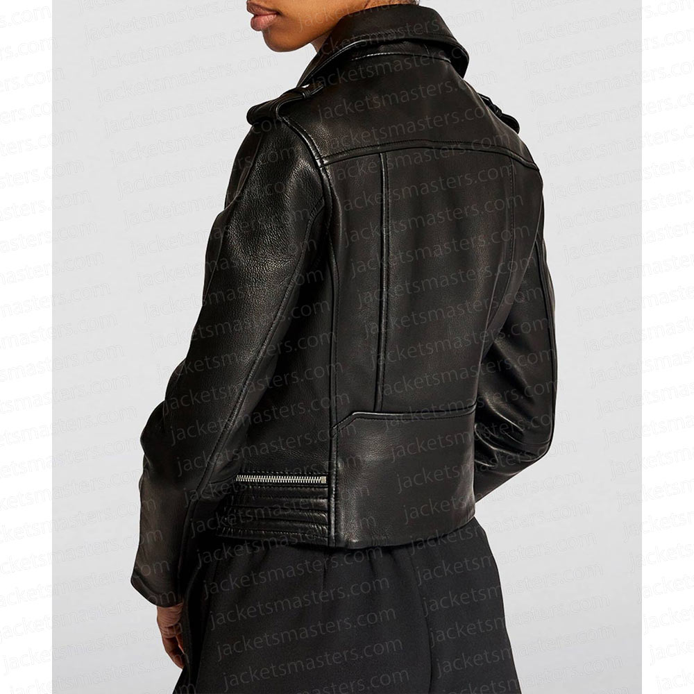 Nancy Drew Season 4 Leah Lewis Leather Jacket - Image 4