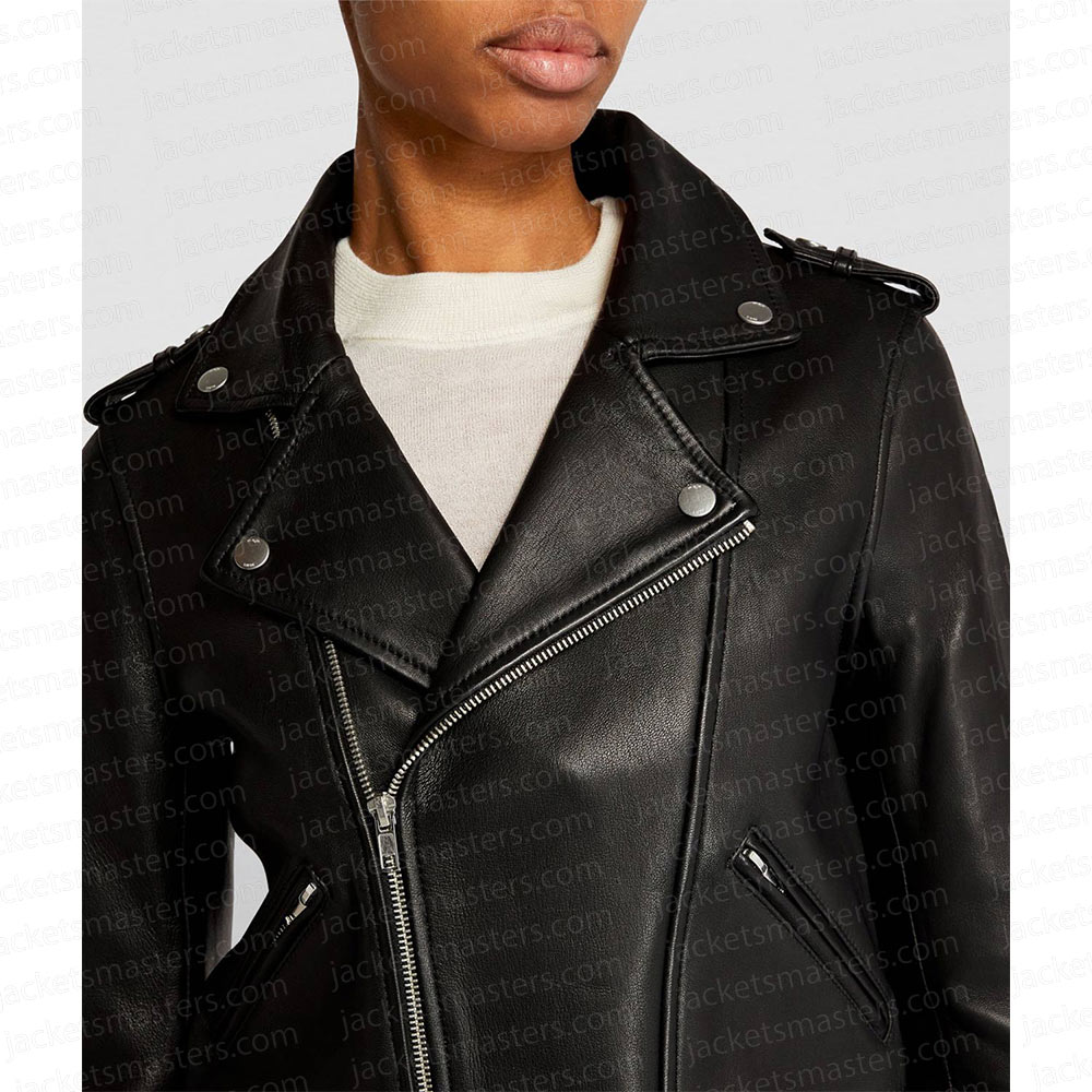 Nancy Drew Season 4 Leah Lewis Leather Jacket - Image 5
