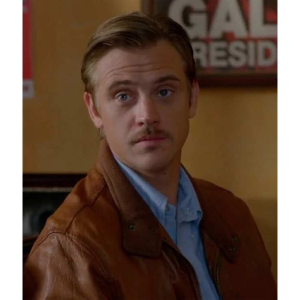 Boyd Holbrook Narcos Brown Leather Jacket - Image 10
