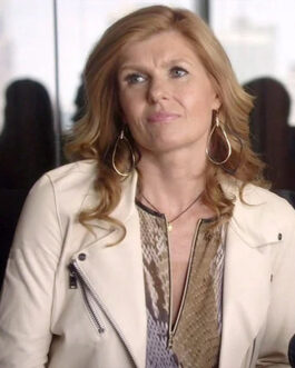 Nashville S02 Connie Britton White Leather Jacket