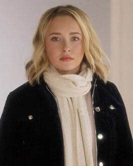 Nashville Season 4 Hayden Panettiere Black Velvet Jacket