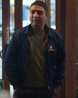 Nick Mohammed Ted Lasso Blue Cotton Jacket