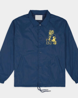 Navy Midshipmen 1985 Logo Coaches Jacket
