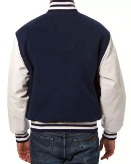 Navy/White Atlanta Braves Varsity Jacket