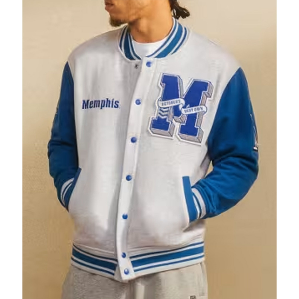 NCAA Memphis Tigers OVO Varsity Jacket - Image 3