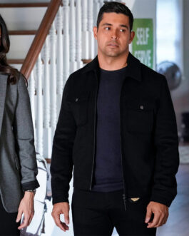 Wilmer Valderrama NCIS S20 Black Jacket