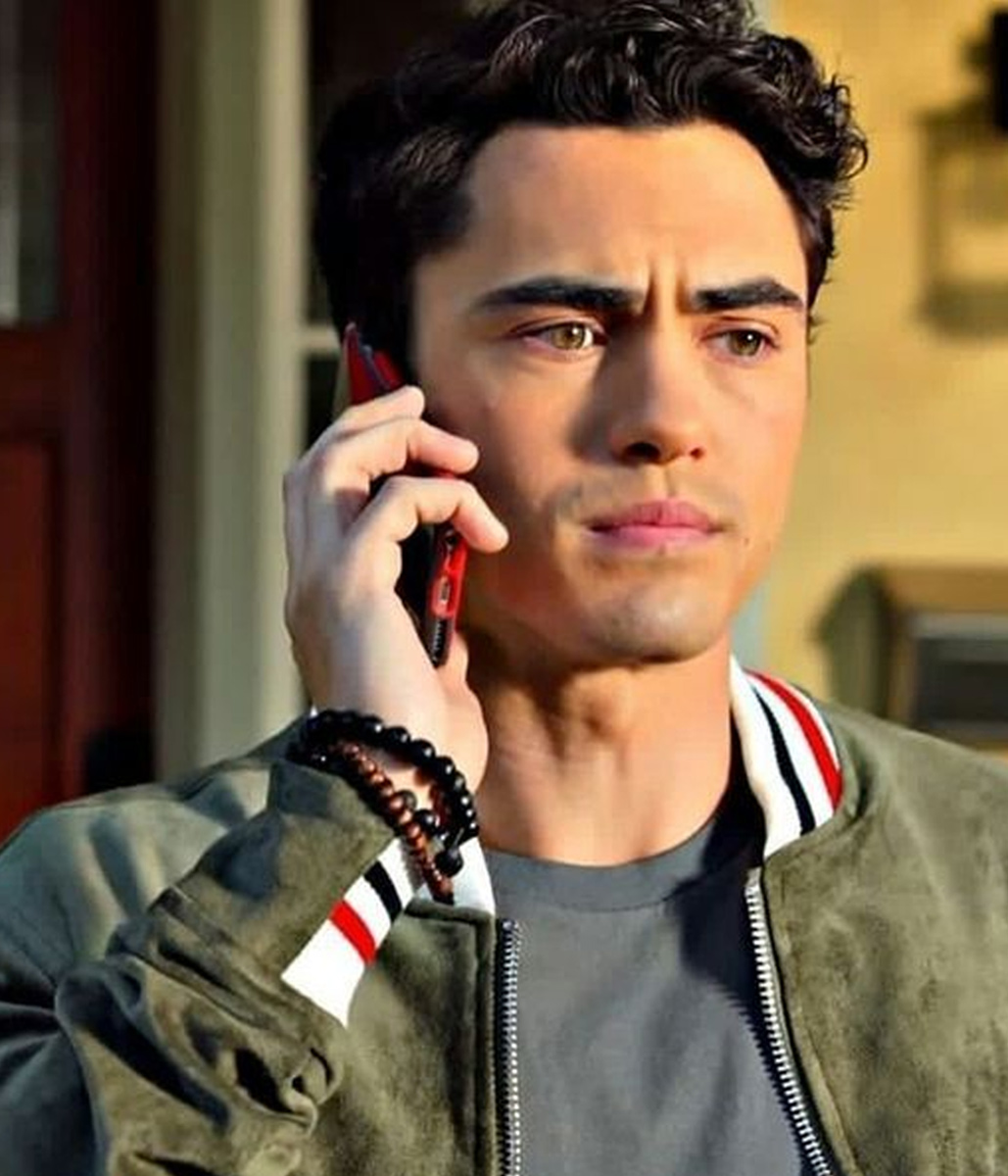 Never Have I Ever Darren Barnet Varsity Jacket - Image 7