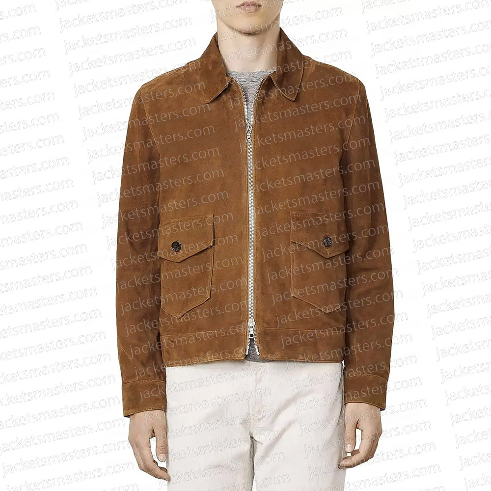 Geek Girl Liam Woodrum Suede Jacket