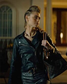 Night Teeth Lucy Fry Black Leather Jacket