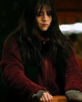 Han So-Hee My Name Red Fur Jacket