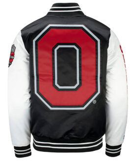Ohio State Buckeyes Team Origins Varsity Satin Jacket