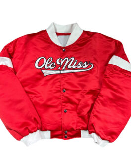 Ole Miss Miles Swipe Varsity Jacket