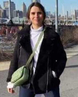 Olga Koshimbetova 90 Day Diaries Aviator Jacket