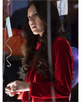 High School Musical Olivia Rodrigo Red Velvet Blazer