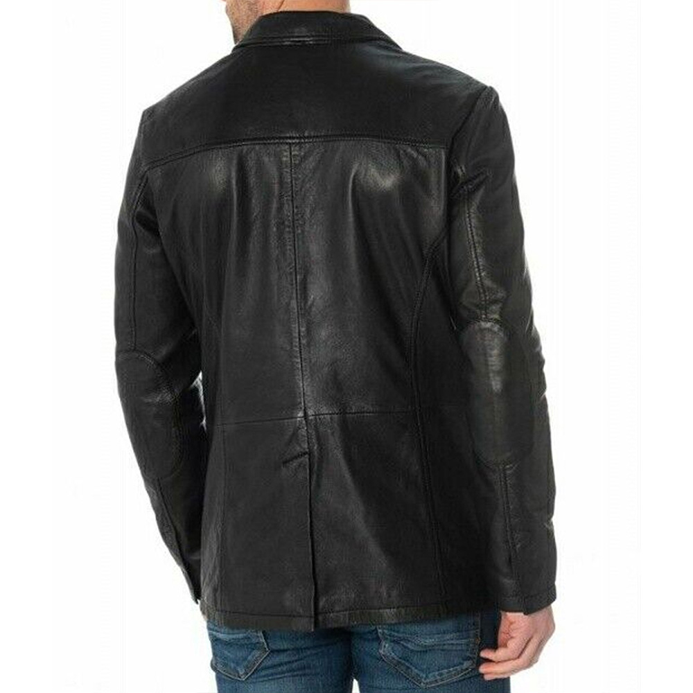 Once Upon a Time S05 Josh Dallas Leather Blazer - Image 3