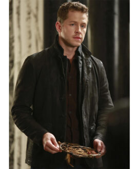 Once Upon a Time S05 Josh Dallas Leather Blazer