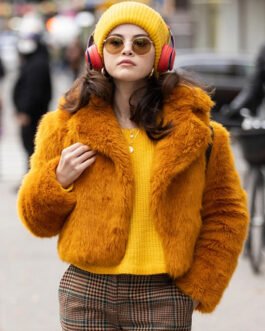 Selena Gomez Only Murders in the Building Orange Jacket