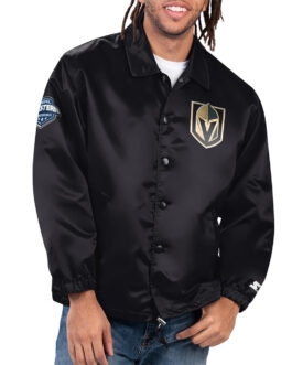 Las Vegas Golden Knights Option Route Coaches Jacket