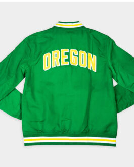 Oregon Ducks Retro Logo Bomber Jacket