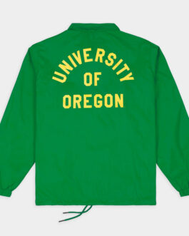 Oregon Ducks Vintage Logo Coaches Jacket