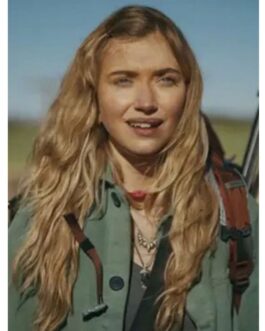 Imogen Poots Outer Range Green Jacket