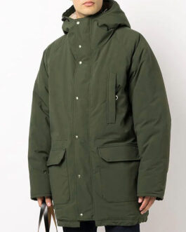 The Recruit Noah Centineo Green Parka Jacket