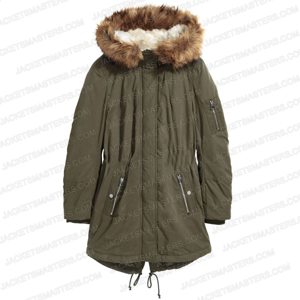 Sofia Hublitz Ozark Green Parka Jacket