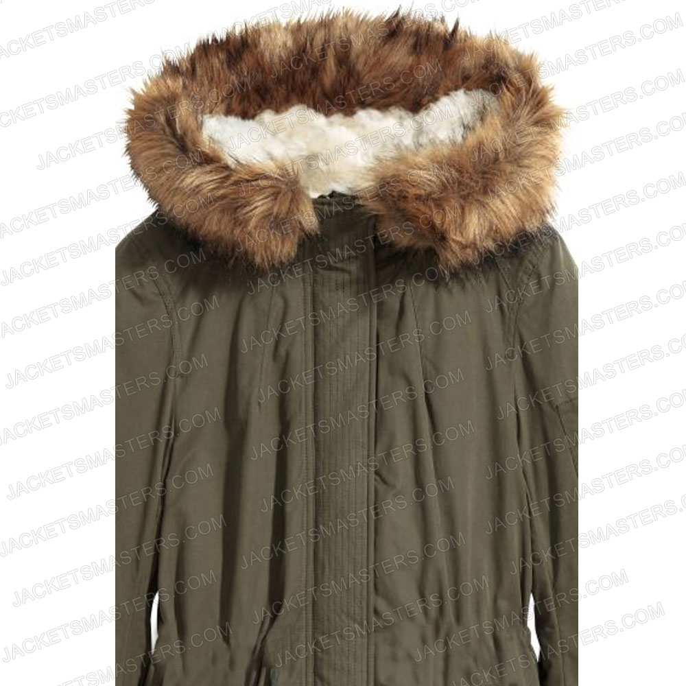 Sofia Hublitz Ozark Green Parka Jacket - Image 3