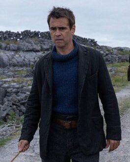 The Banshees of Inisherin Colin Farrell Black Blazer