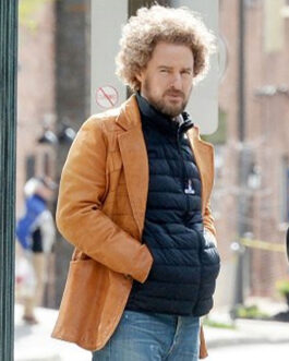Paint II Owen Wilson Leather Blazer