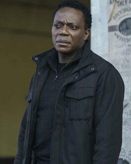 Peacemaker Chukwudi Iwuji Cotton Black Jacket