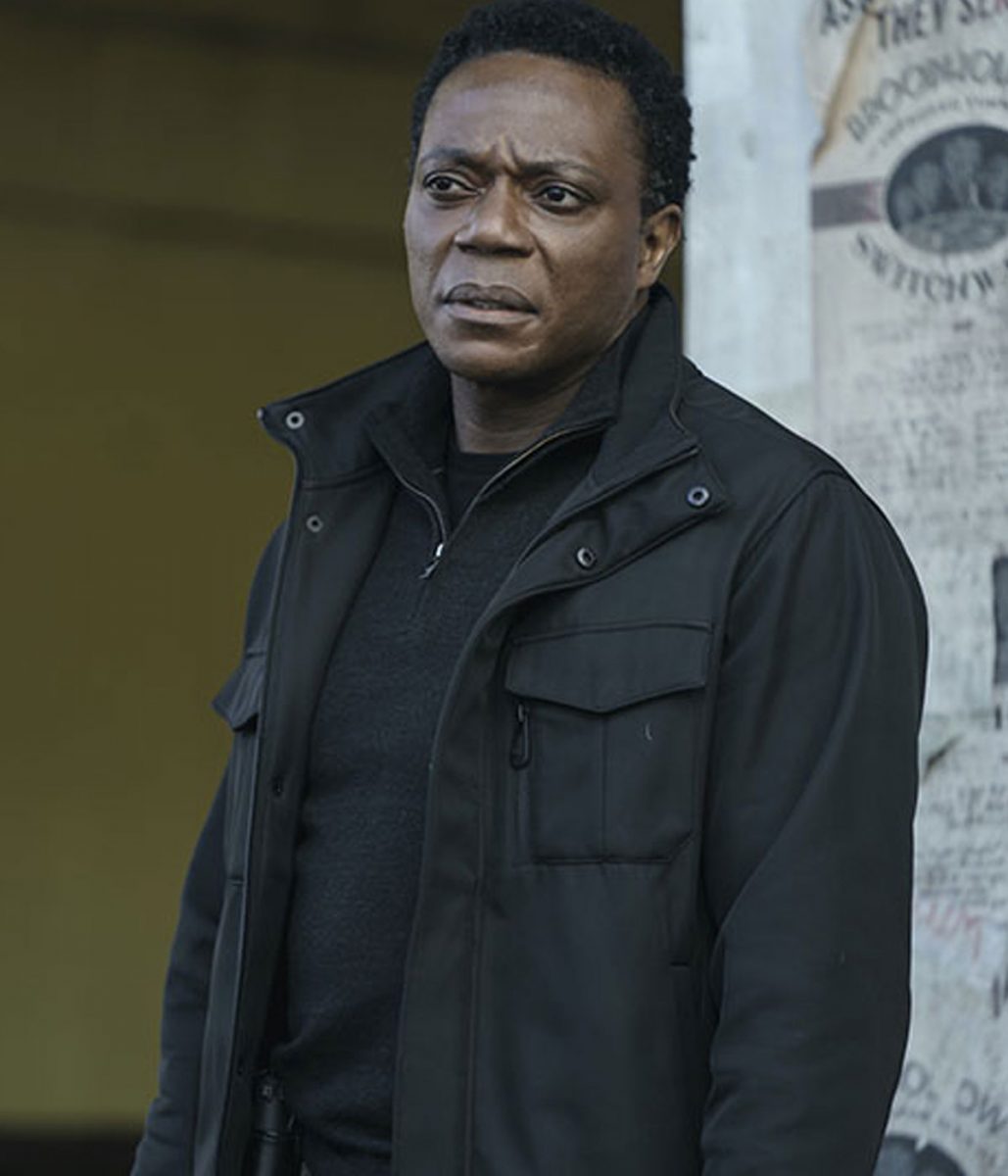 Peacemaker Chukwudi Iwuji Cotton Black Jacket - Image 2