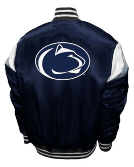 Penn State Nittany Lions Power Navy Satin Jacket