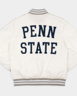 Penn State Nittany Lions White Out Bomber Jacket