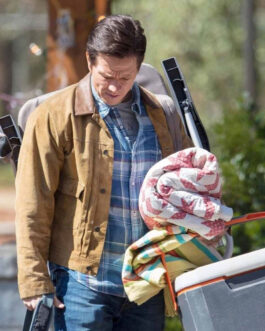 Mark Wahlberg Instant Family Suede Leather Jacket
