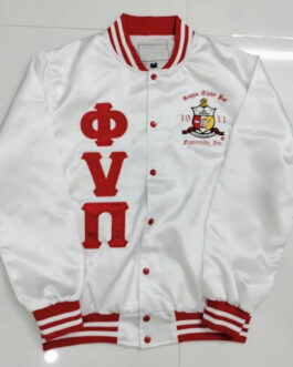 Phi Nu Pi White Jacket