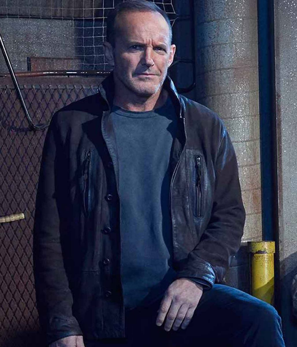 Agents of Shield Season 07 Clark Gregg Leather Jacket