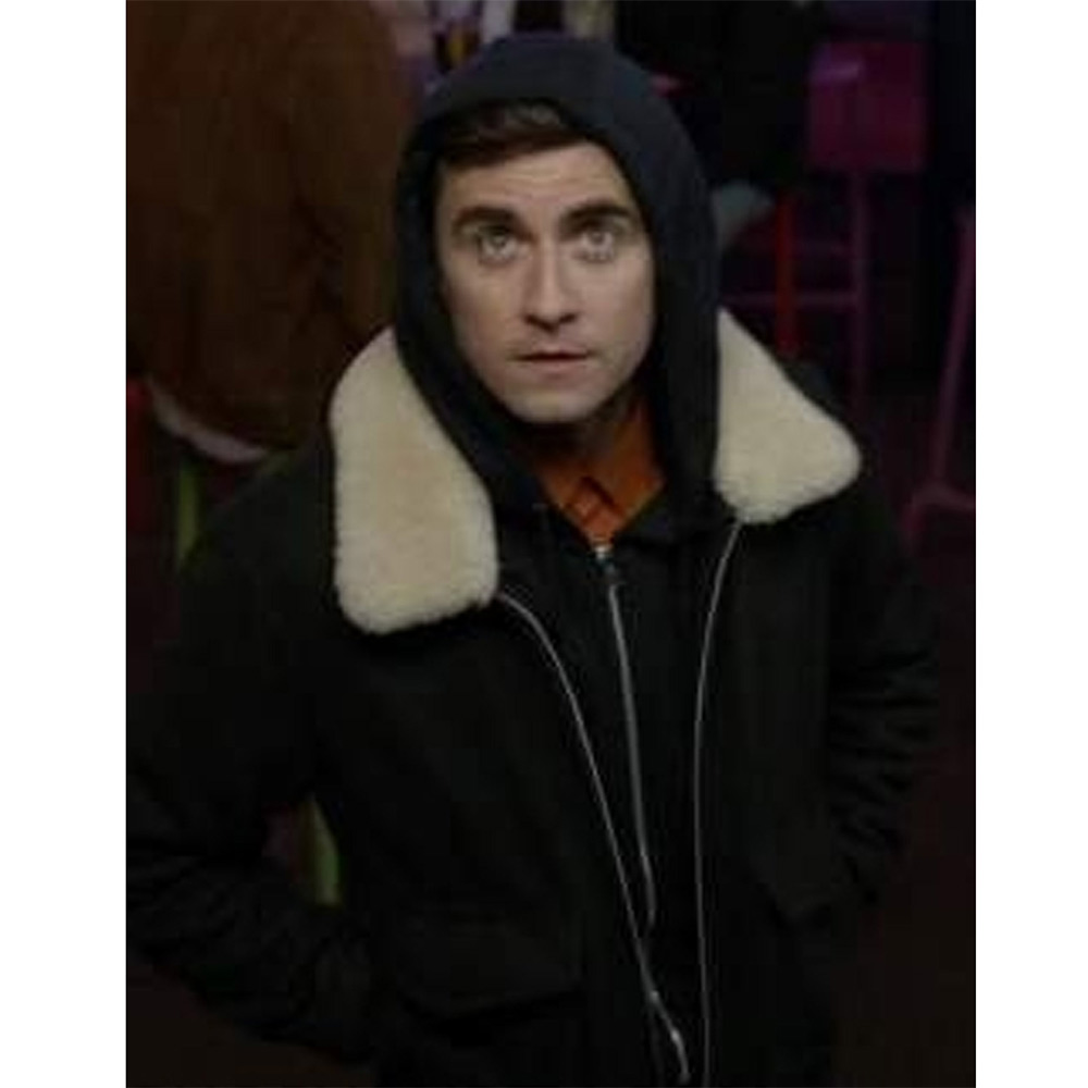 Ted Lasso Season 3 Phil Dunster Black Jacket - Image 7