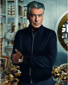 Pierce Brosnan Greatest Heists Jacket